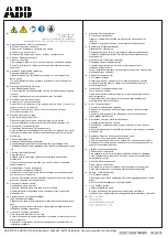 Preview for 2 page of ABB MC1 Installation Instructions Manual