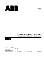 ABB MDAR Instruction Manual preview