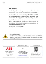 Preview for 3 page of ABB MegaFlex 1000 UL S1 User Manual