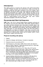 Preview for 2 page of ABB mFLO Series Startup Manual