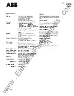 Предварительный просмотр 3 страницы ABB MICRO-51 Manual