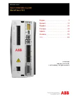 Предварительный просмотр 1 страницы ABB MicroFlex e150 Quick Installation Manual