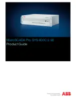 ABB MicroSCADA Pro SYS 600C 2.93 Product Manual preview