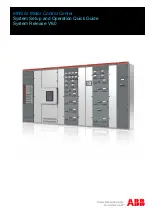 Предварительный просмотр 1 страницы ABB MNS iS Quick Setup And Operation Manual