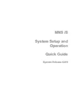 Preview for 3 page of ABB MNS iS Quick Setup And Operation Manual