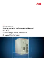 Предварительный просмотр 1 страницы ABB MNS-SG Operation And Maintenance Manual