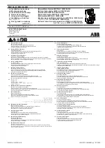 ABB MS132-K Installation Instructions preview