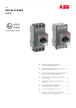 ABB MS132 Operating Instructions Manual предпросмотр