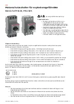 Preview for 3 page of ABB MS132 Operating Instructions Manual