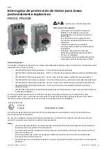 Preview for 11 page of ABB MS132 Operating Instructions Manual