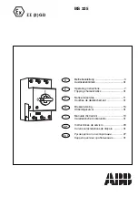 Preview for 1 page of ABB MS325 Operating Instructions Manual