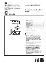 Предварительный просмотр 7 страницы ABB MS325 Operating Instructions Manual