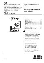 Preview for 23 page of ABB MS325 Operating Instructions Manual