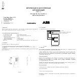 Preview for 5 page of ABB N9611.02 Installation Instructions And Operation