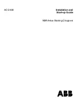 ABB NBRA-6 Series Installation And Startup Manual preview