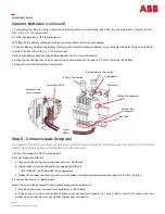 Предварительный просмотр 4 страницы ABB NES48-19-4U-AC7-PS3-DIN15B250P-LVBD-ACSPD Quick Start Manual