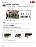 Предварительный просмотр 4 страницы ABB NES48-23-AC1-PS4-DC1E-LVBD Quick Start Manual