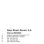 Preview for 20 page of ABB NIESSEN 62.1 Instructions For Installation And Operation Manual