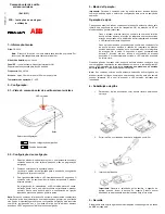 Preview for 2 page of ABB NIESSEN 8131 Quick Start Manual