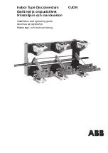 ABB OJON Installation And Operating Manual preview