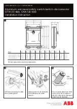 Предварительный просмотр 1 страницы ABB OTA125 Installation Instruction