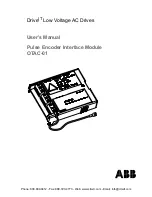 ABB OTAC-01 User Manual предпросмотр