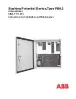 ABB PBA2 Instruction For Installation And Maintenance preview