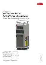 Preview for 1 page of ABB PCS100 AVC-40-1B Accessories Assembly Instructions