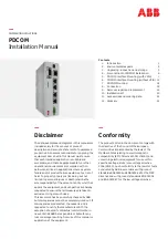 Preview for 1 page of ABB PDCOM Installation Manual