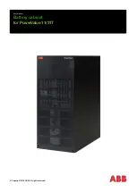 ABB PowerValue 11/31 T User Manual preview