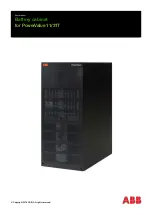 Предварительный просмотр 1 страницы ABB PowerValue 11/31 T User Manual