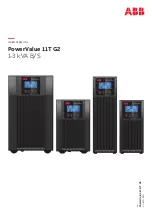 ABB PowerValue 11T G2 Series User Manual preview