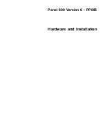 Preview for 3 page of ABB PP885 Hardware And Installation Manual