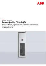 Preview for 1 page of ABB PQFM Instruction Manual