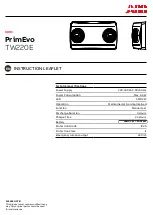 ABB PrimEvo TW220E Instruction Leaflet preview