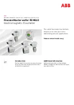 Предварительный просмотр 1 страницы ABB ProcessMaster wafer FEM610 Series Operating	 Instruction