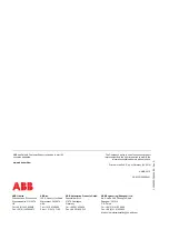 Предварительный просмотр 80 страницы ABB ProcessMaster Commissioning Instruction