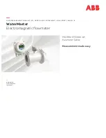 Preview for 1 page of ABB PROFIBUS FEX100-DP User Manual