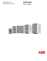 Preview for 1 page of ABB PST30 Installation And Maintenance Manual