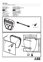 ABB PSTEK 1SFC 132015M0201 Installation Instructions предпросмотр