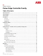 Preview for 3 page of ABB Pulsar Edge Product Manual