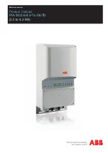 ABB PVI-3.0-TL-OUTD Product Manual preview