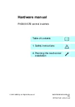 Preview for 3 page of ABB PVS800-57B Hardware Manual