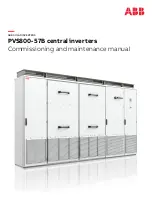 ABB PVS800-57B Maintenance Manual предпросмотр