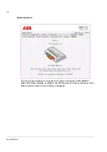 Предварительный просмотр 50 страницы ABB RBIP-01 User Manual