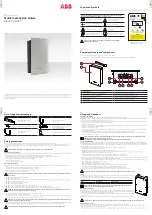 ABB REACT2-BATT Quick Installation Manual preview