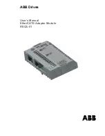 ABB RECA-01 User Manual предпросмотр