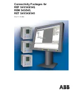 ABB REF 541 User Manual предпросмотр