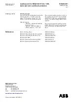 Preview for 680 page of ABB REG316 4 Series Operating Instructions Manual