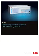 ABB REG650 ANSI Commissioning Manual preview